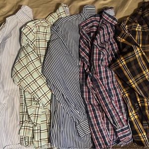 5 button up shirts